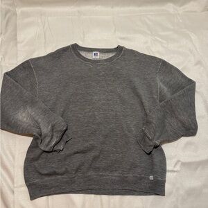 Vintage Russell Athletic Dark Gray Men's Crewneck Sweater size L